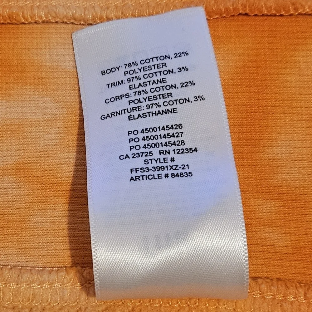 Aritzia TNA Orange Tie-Dye Hoodie. Could Be Unisex. Size L. - Picture 6 of 6